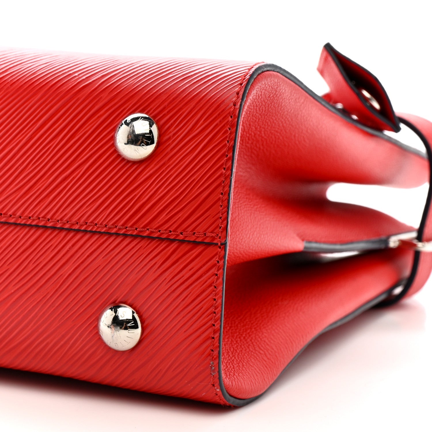 Epi Twist Tote Coquelicot