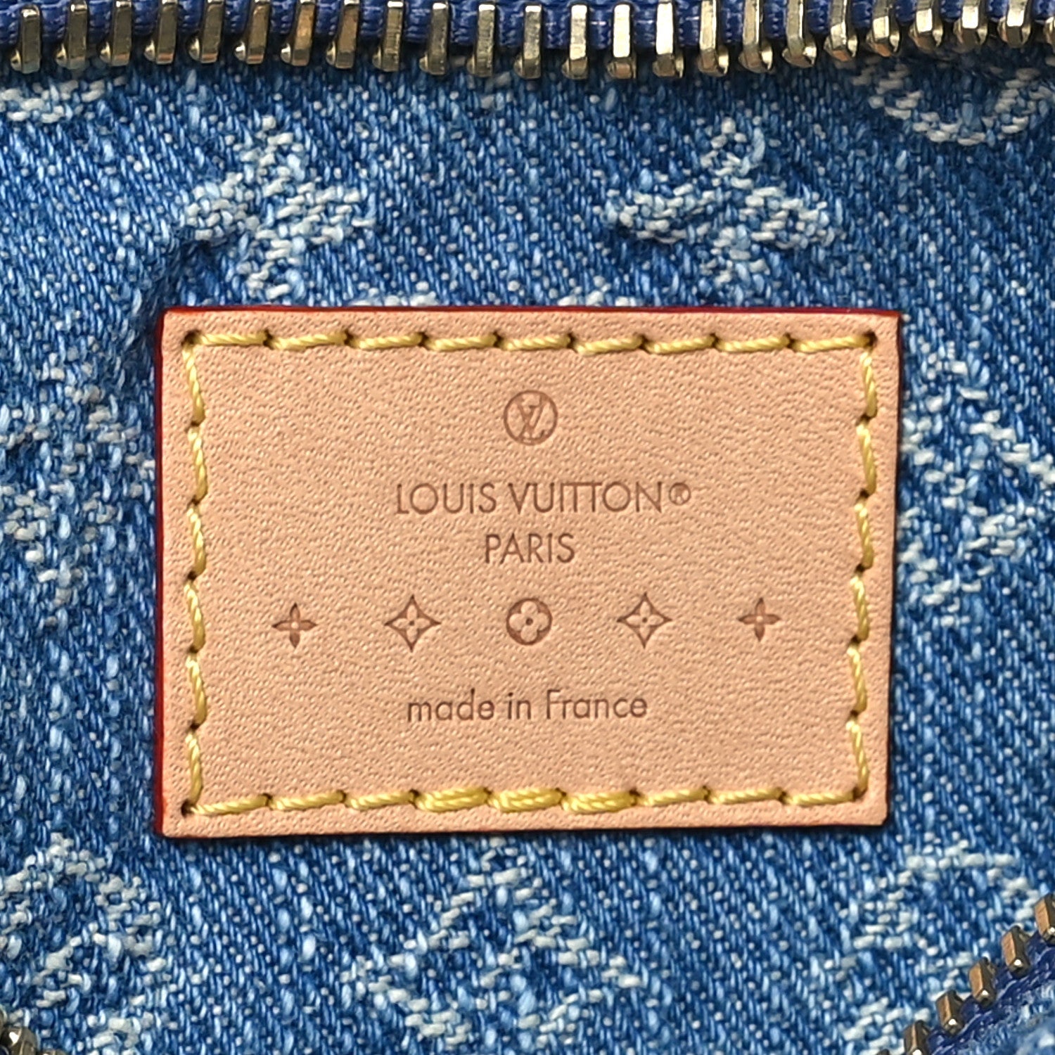 Monogram Denim Nano Speedy Blue