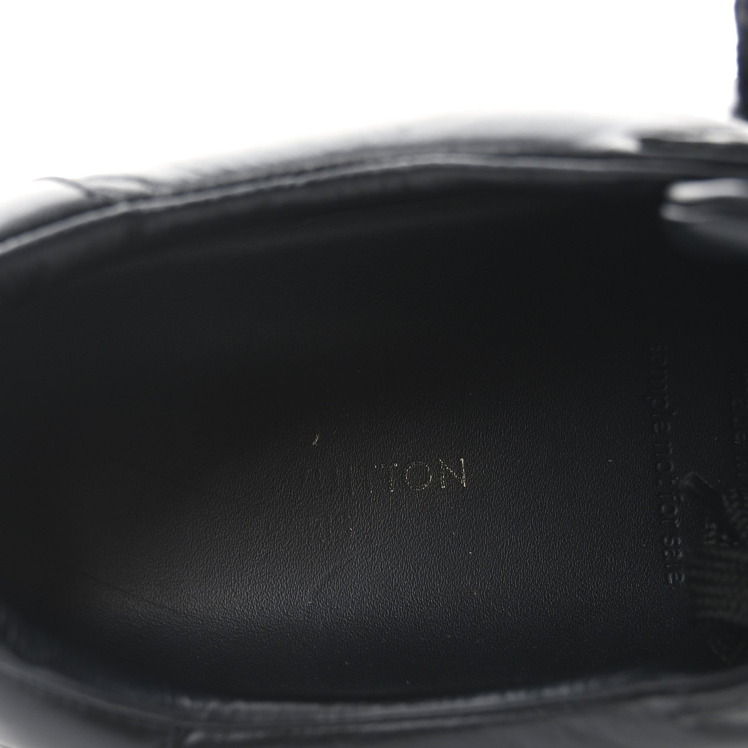 Calfskin Time Out Sneakers 39.5 Black