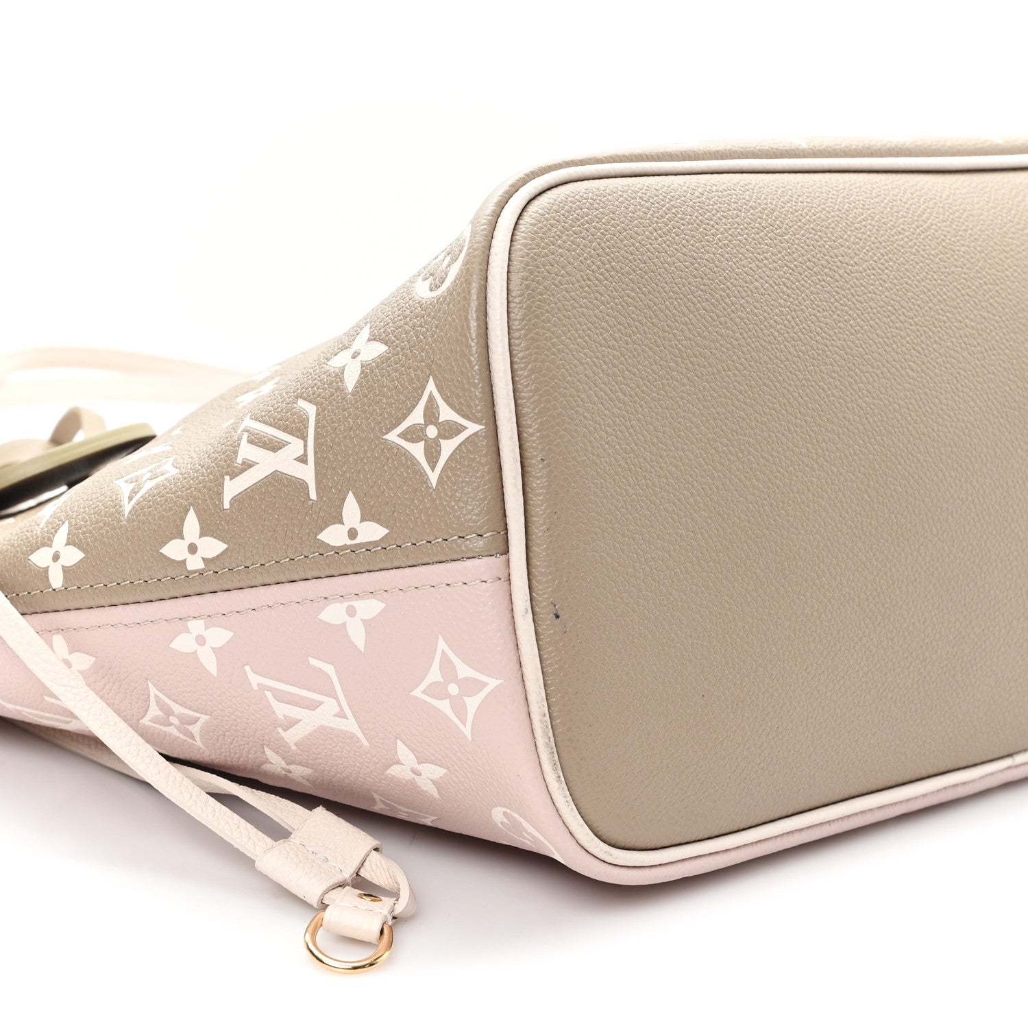 Empreinte Monogram Spring In The City Neverfull MM Kaki Beige Cream