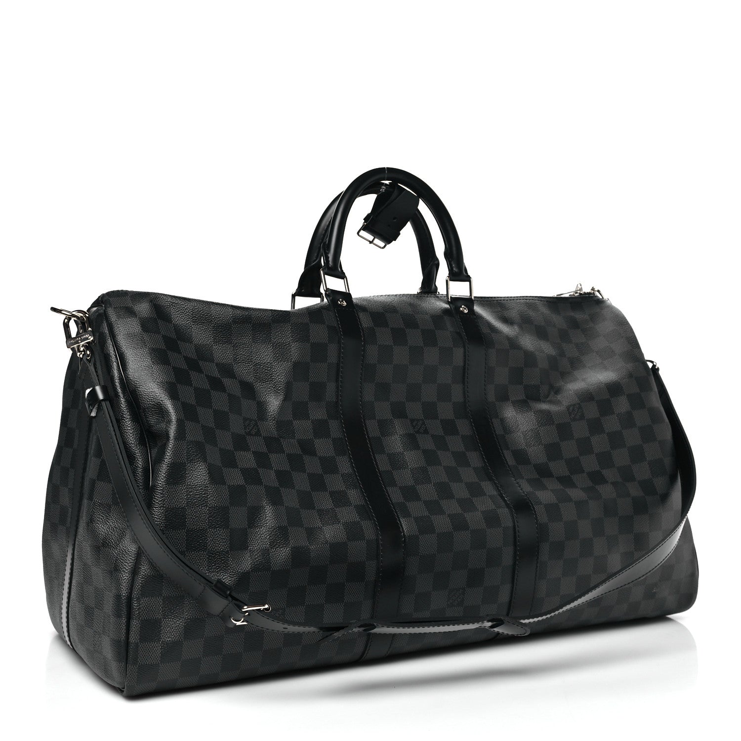 Damier Graphite Keepall Bandouliere 55