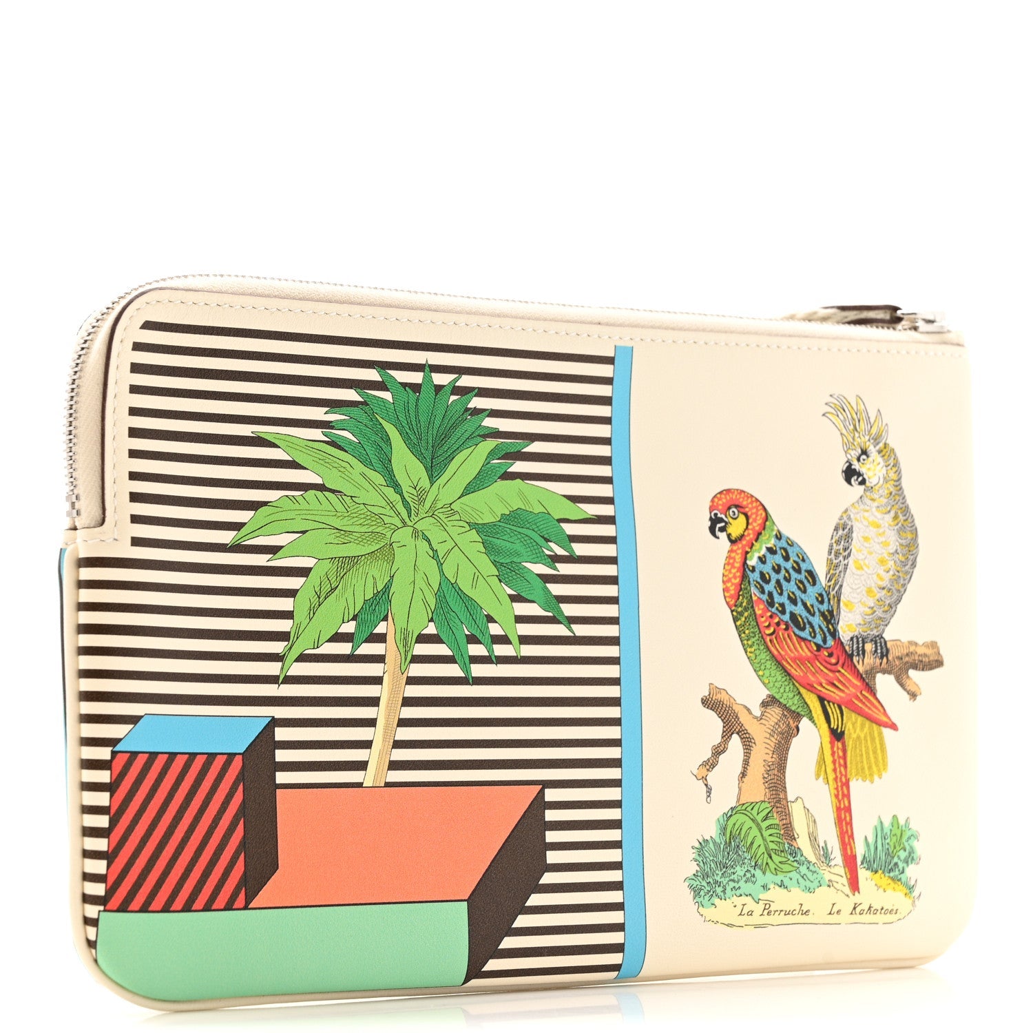 Swift Grand Theatre Nouveau Carre Long Pocket Pouch Nata Multicolor