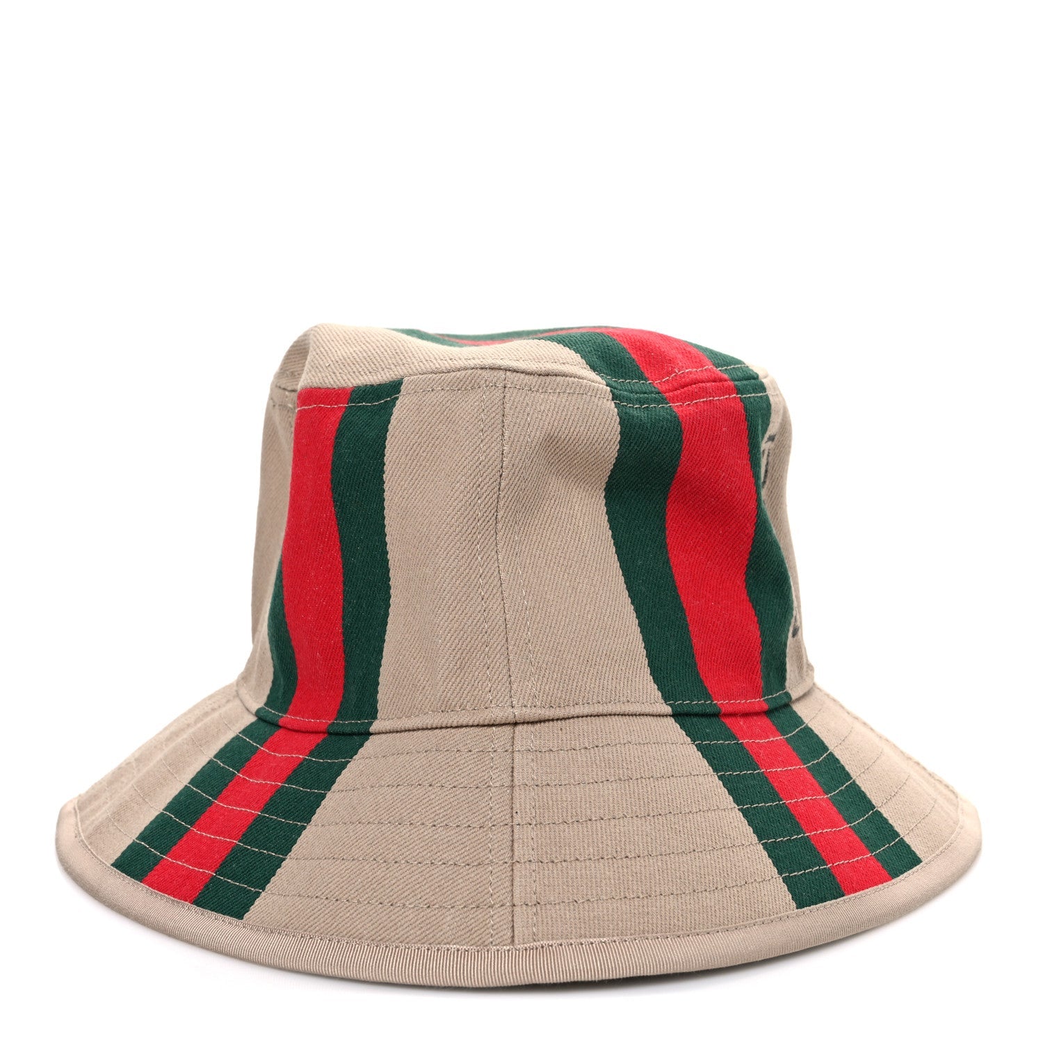 Monogram Canvas Web Bucket Hat M Beige