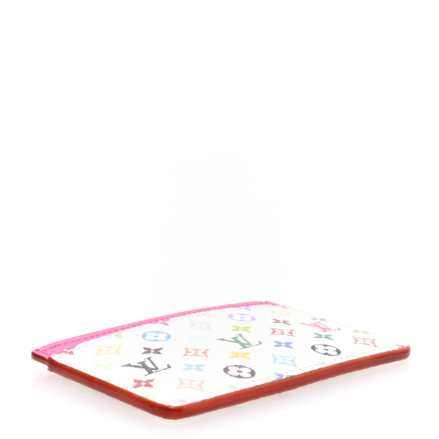 LV X TM Monogram Multicolor Card Holder Kawaii Pink