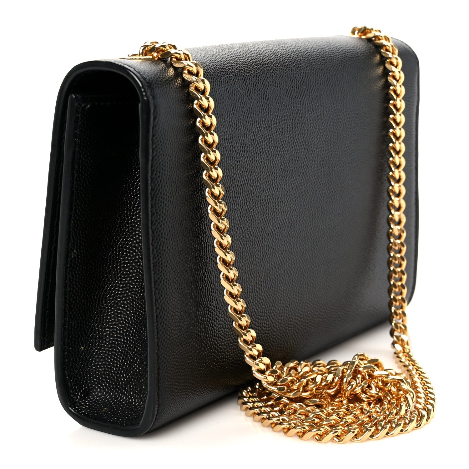 Grain De Poudre Small Monogram Kate Satchel Black