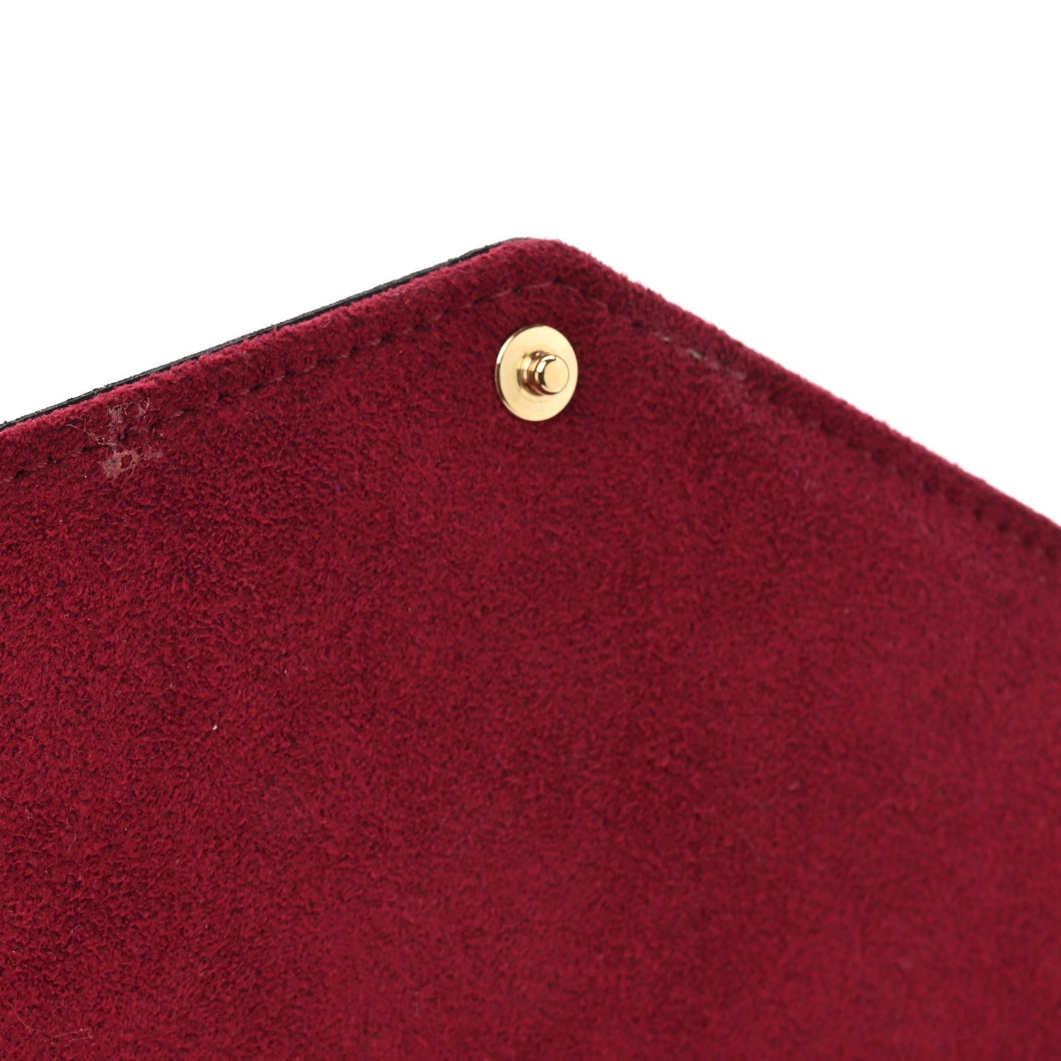 Monogram Pochette Felicie Chain Wallet Fuchsia