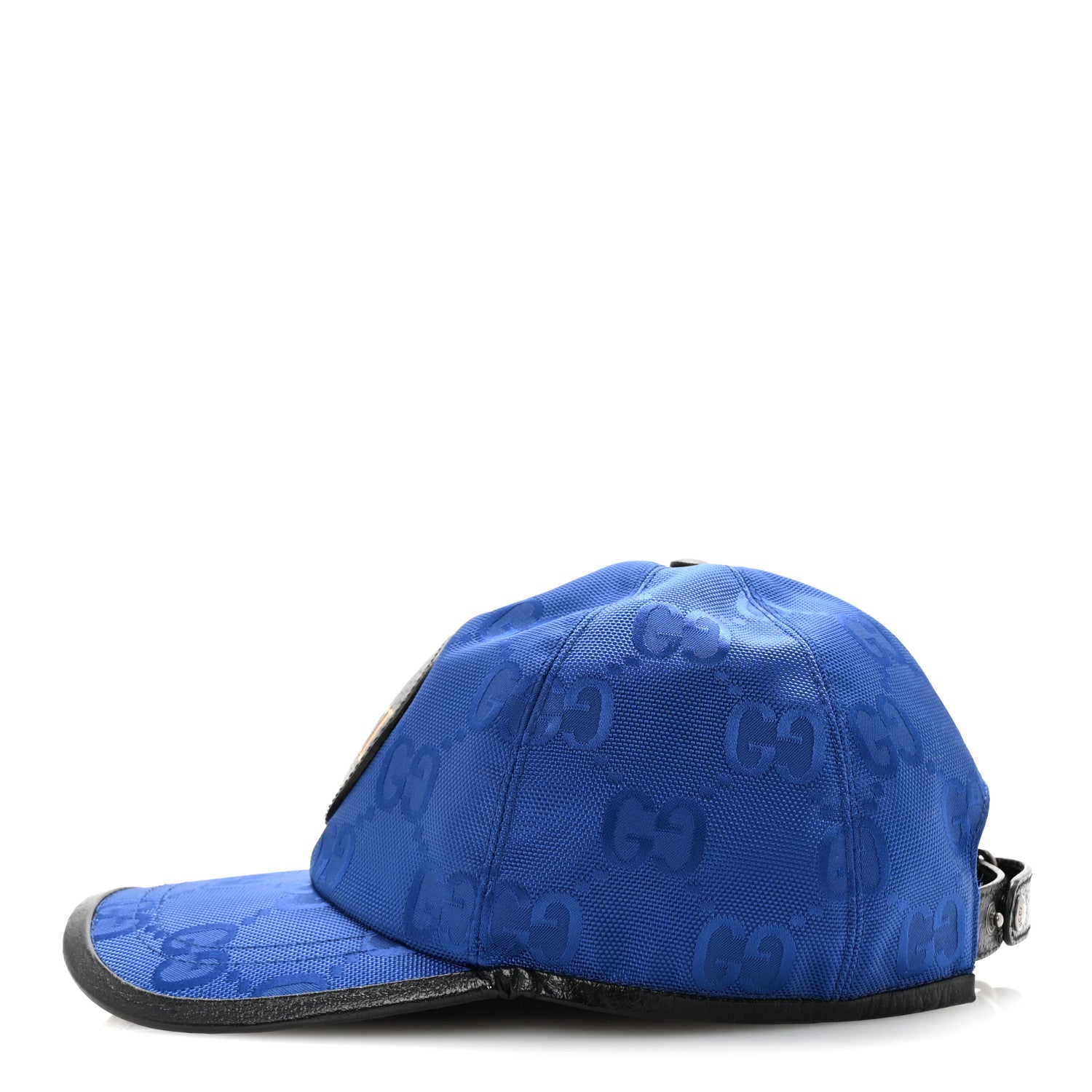 Econyl Nylon Monogram Off The Grid Baseball Hat M Orient Blue Black