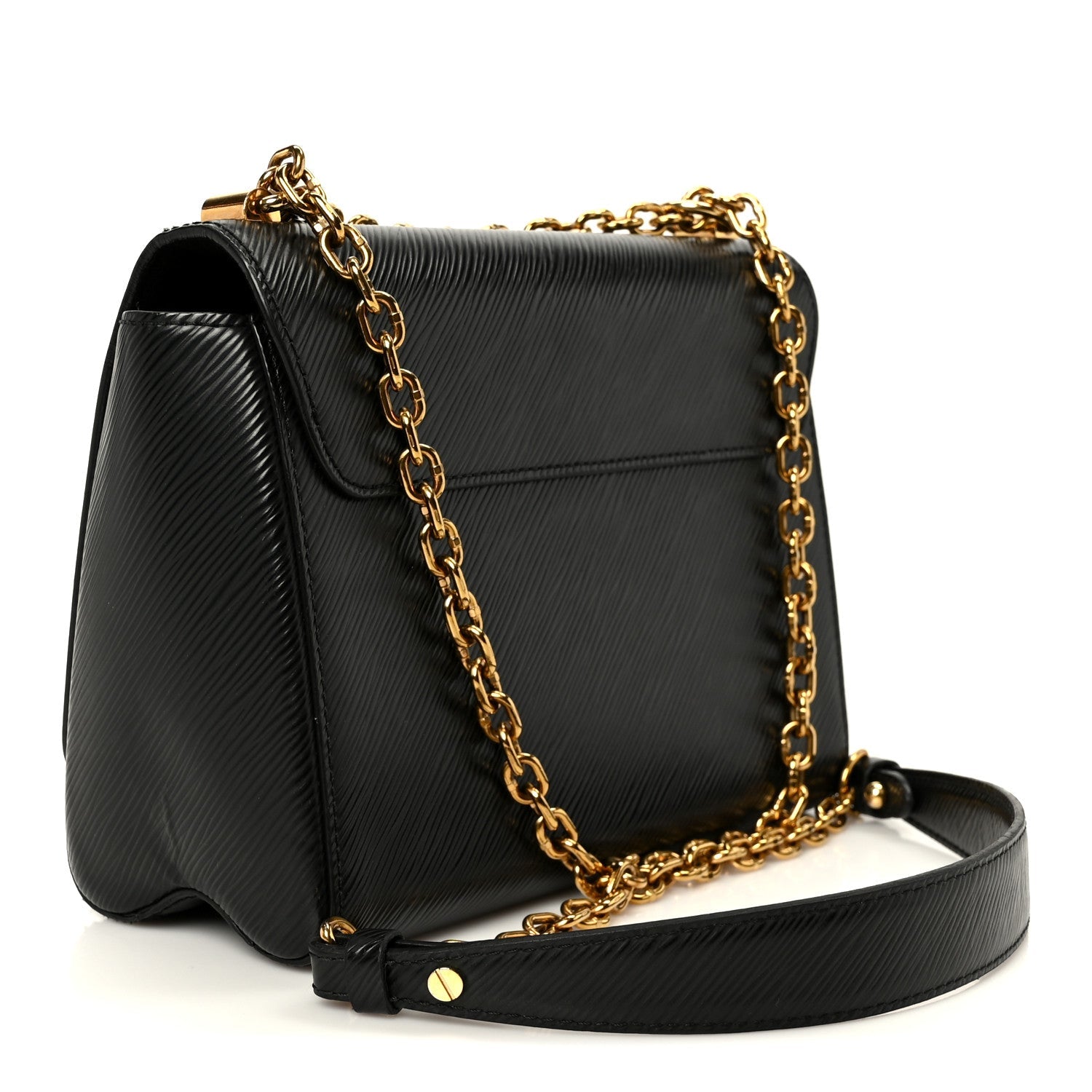 Epi Twist Shoulder Bag MM Black