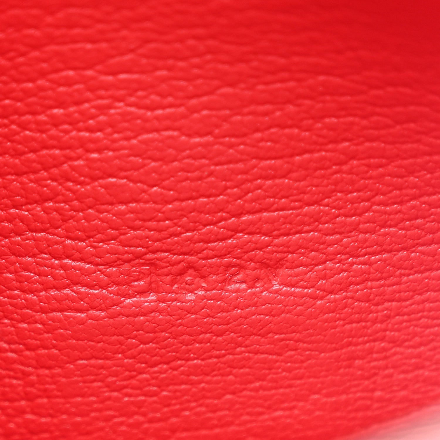 Chèvre Mysore Bi-Color Bearn Gusset Wallet Rose Lipstick Rouge Casaque