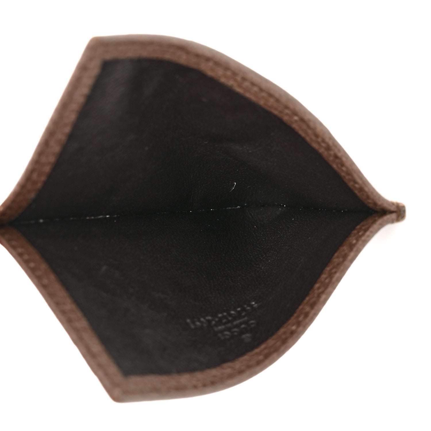 GG Supreme Monogram Ophidia Card Holder Brown