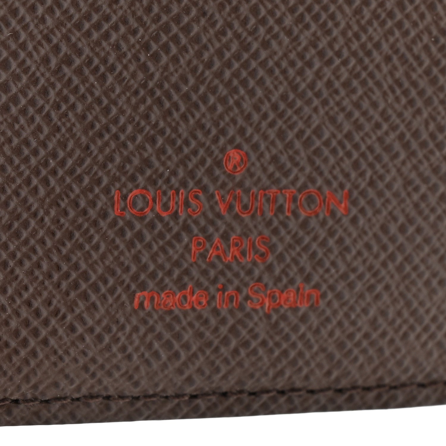 Damier Ebene Small Ring Agenda Cover