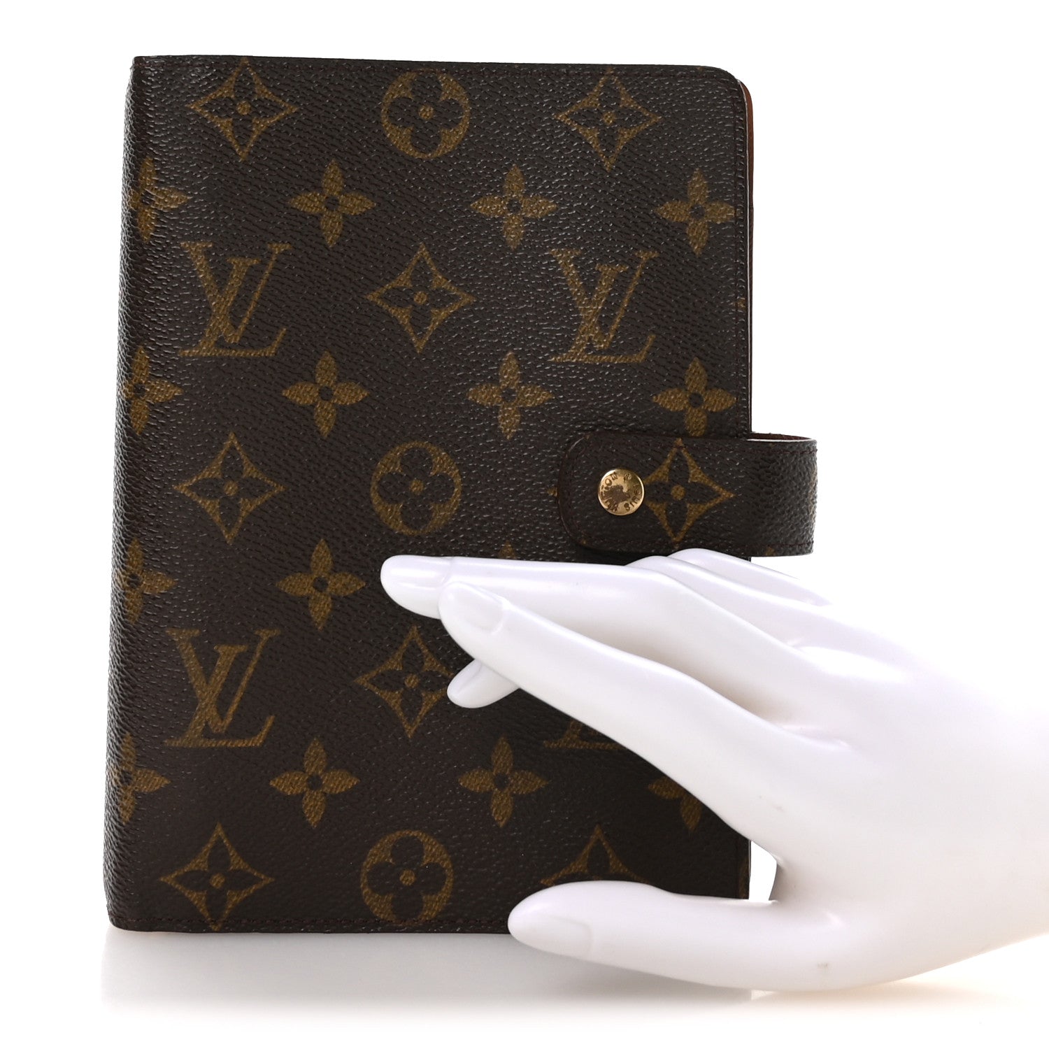 Monogram Medium Ring Agenda Cover