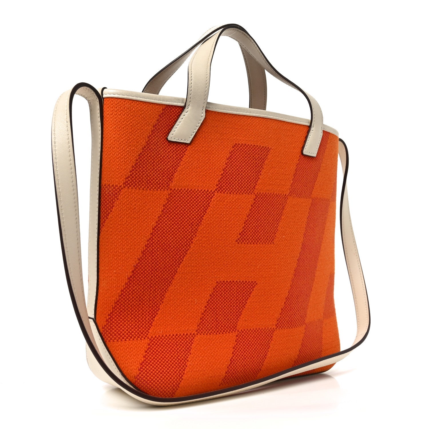 Swift Toile H Cabas H En Biais 27 Orange