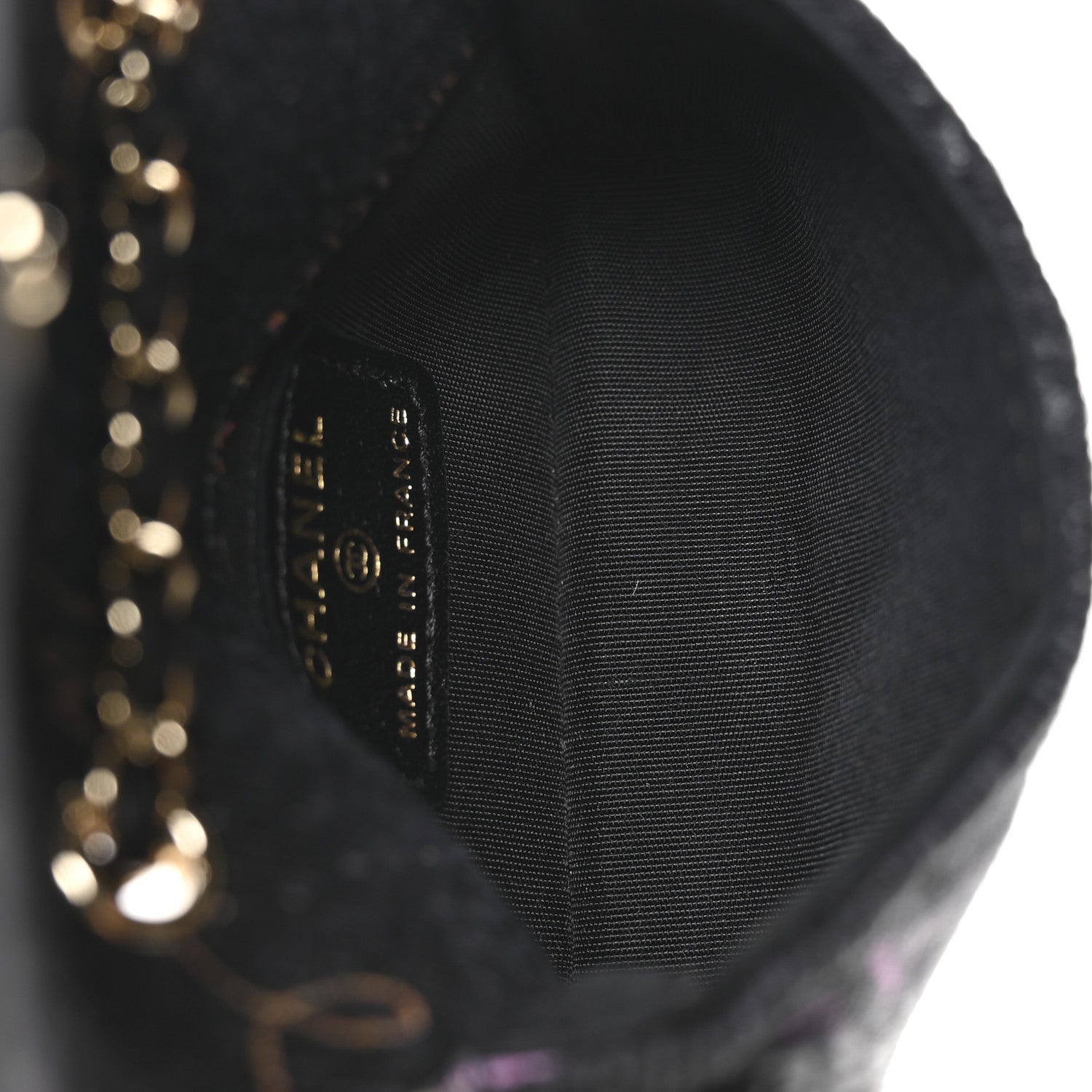 Denim Quilted Denim Mood Belt Bag Black Multicolor