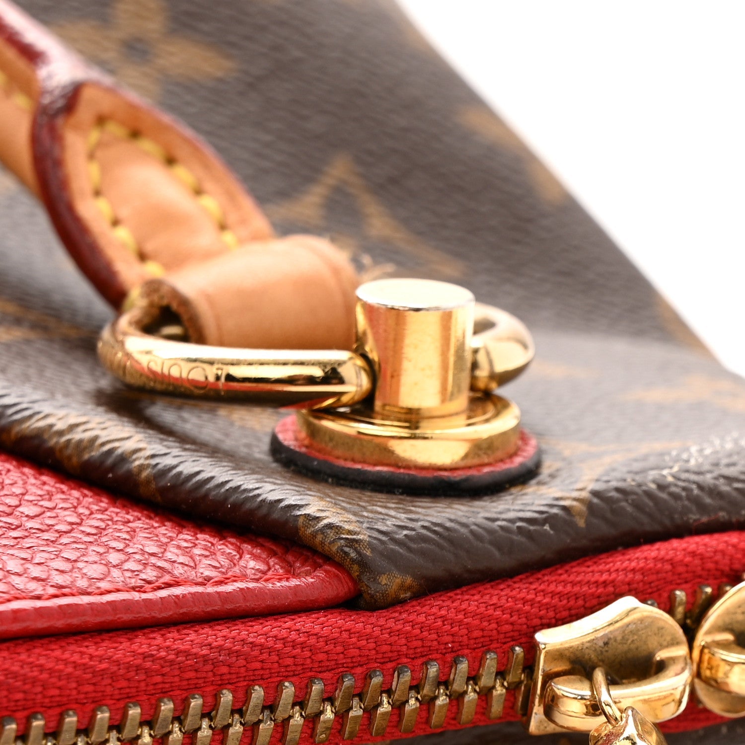 Monogram V Tote BB Cherry