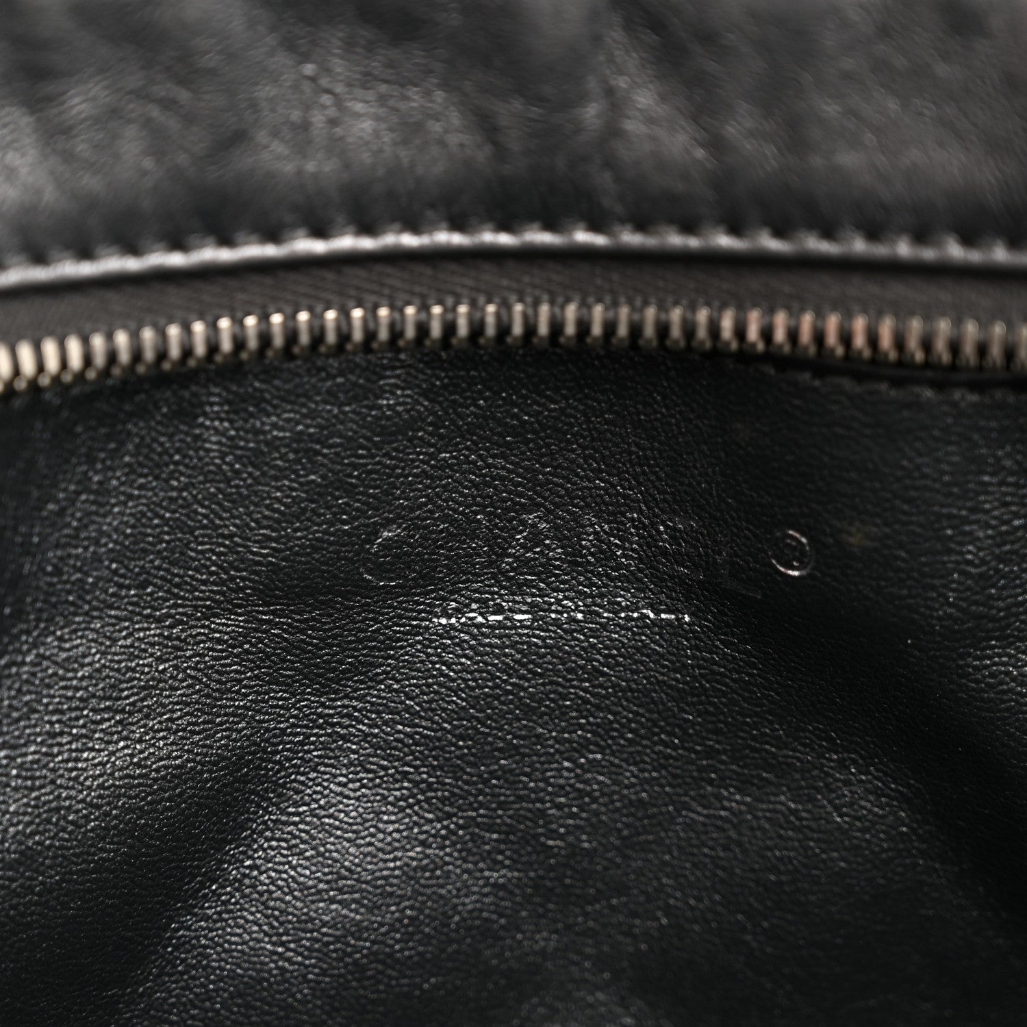 Metallic Aged Calfskin Quilted Large Reissue Camera Case Silver