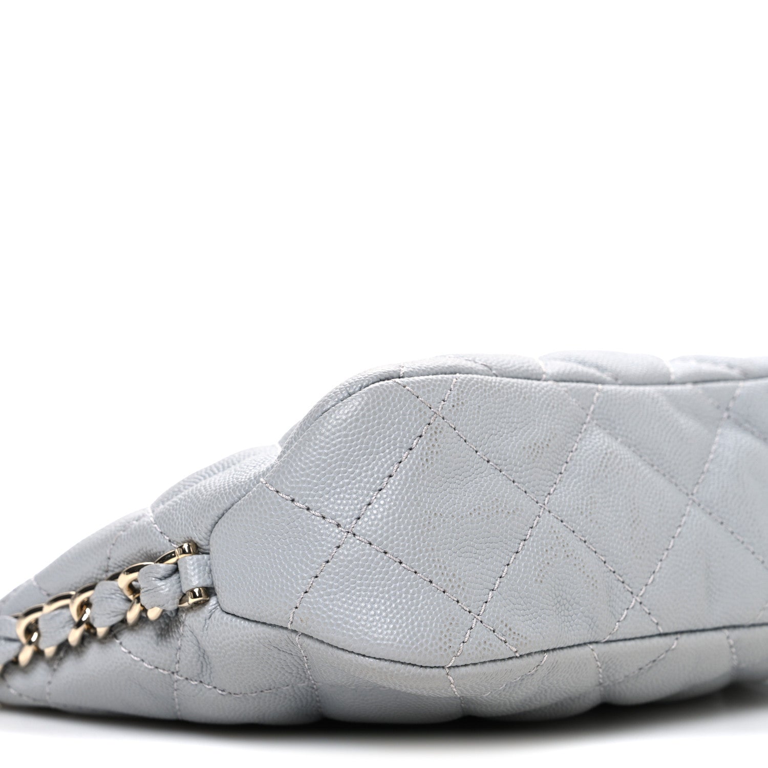 Caviar Quilted Daylight Hobo Grey