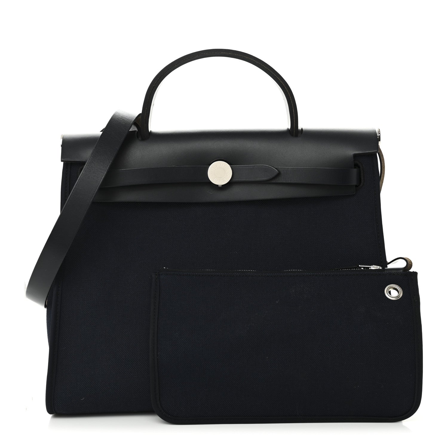 Military Toile Vache Hunter Herbag Zip PM 31 Bleu Marine Bleu Indigo