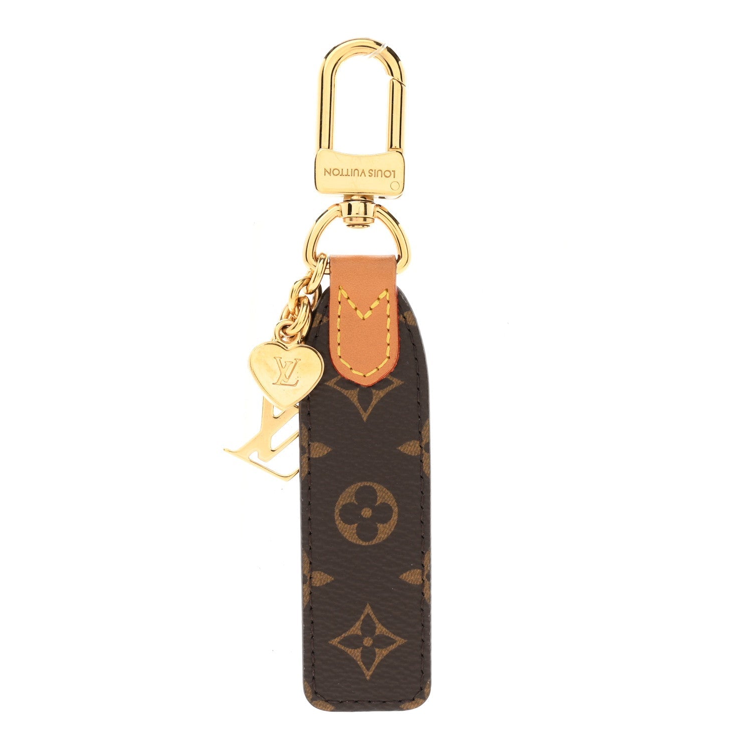 Monogram LV Cherished Tab Key Holder