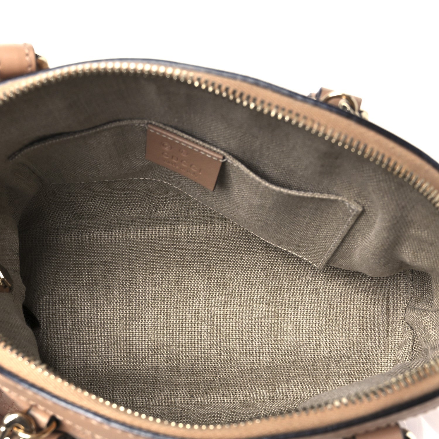 Soft Microguccissima Mini Dome Bag Camelia