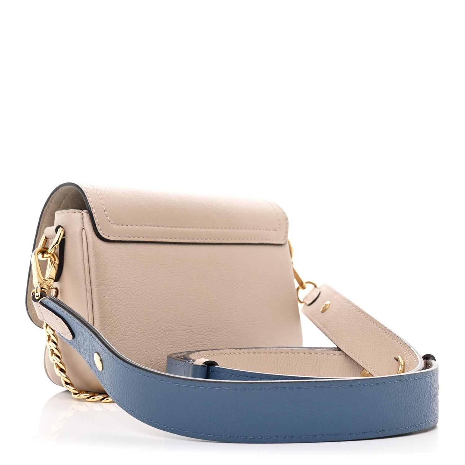 Grained Calfskin Lockme Tender Greige