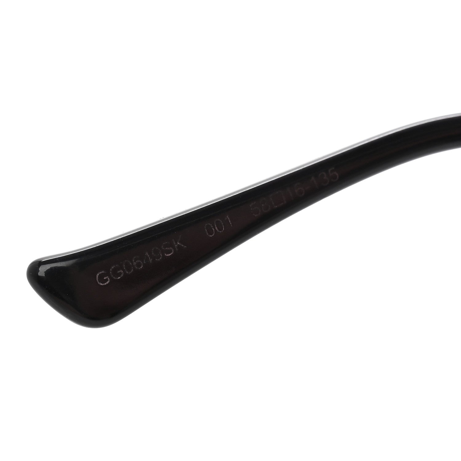 Acetate Metal Oversized Sunglasses GG0649SK Black