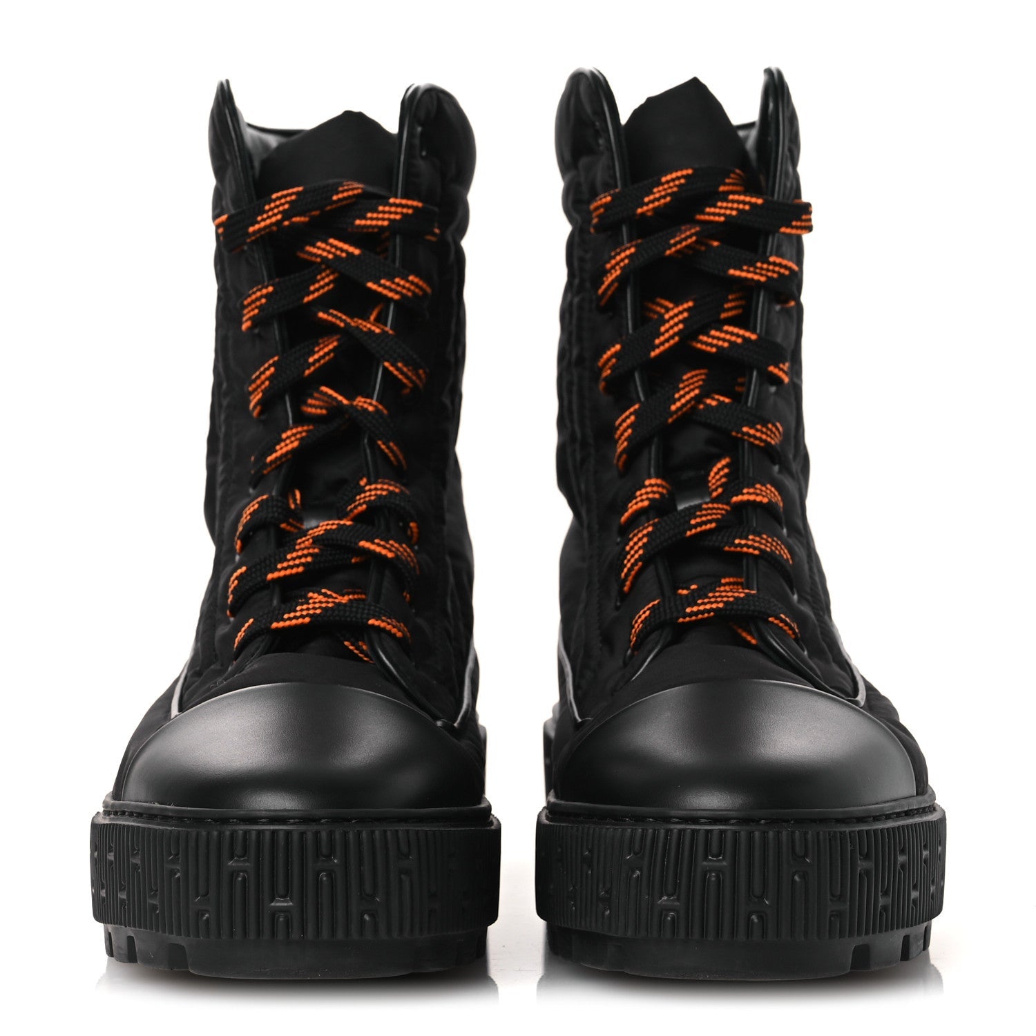 Calfskin Parachute Fresh Ankle Boots 40.5 Black