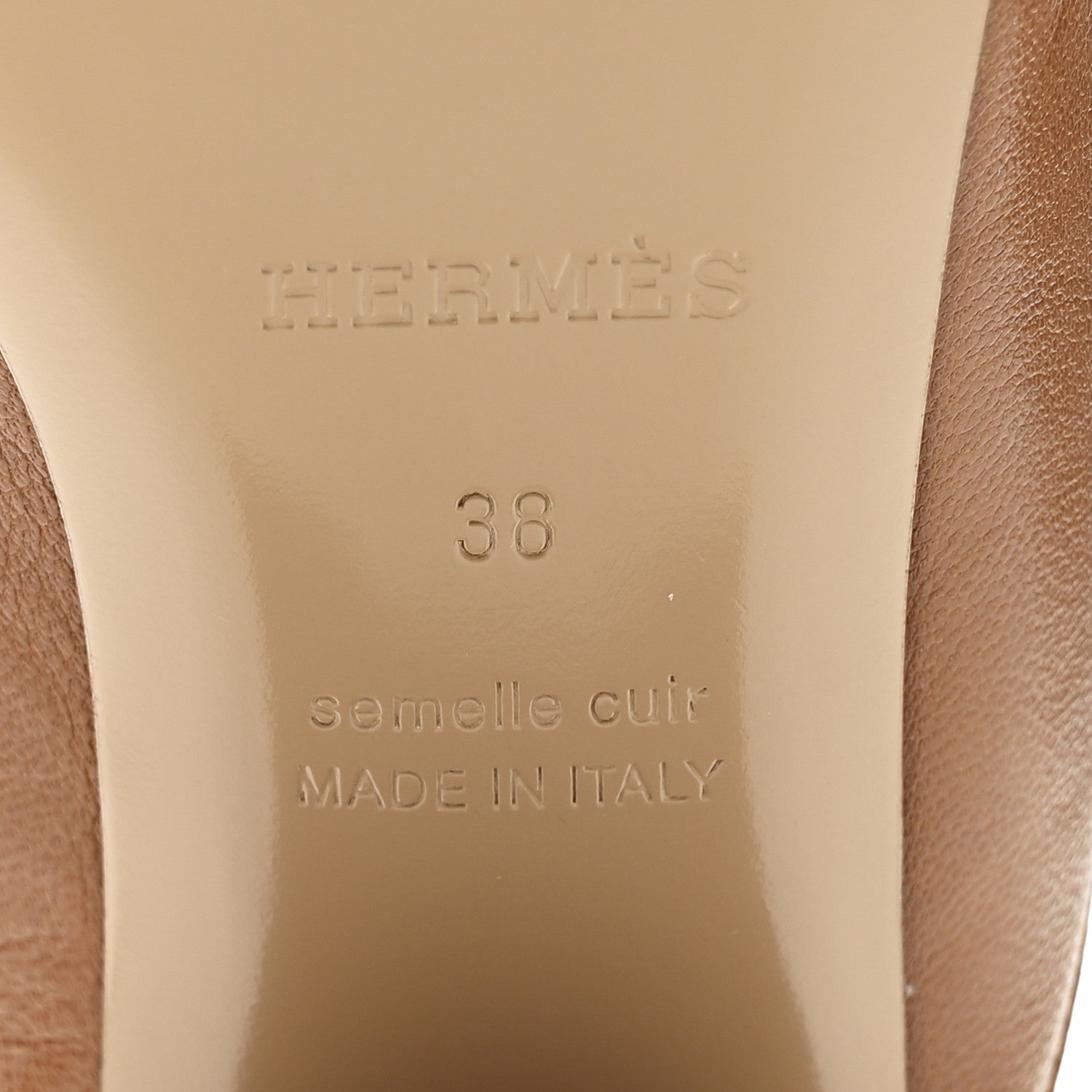 Goatskin Womens Gisele 60 Mules 38 Naturel