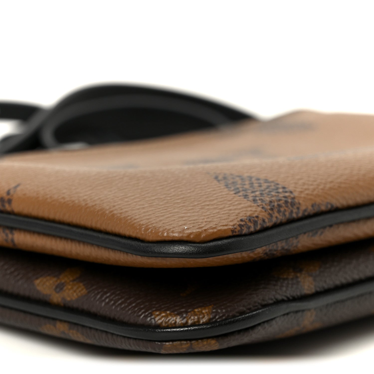 Reverse Monogram Giant Double Zip Pochette
