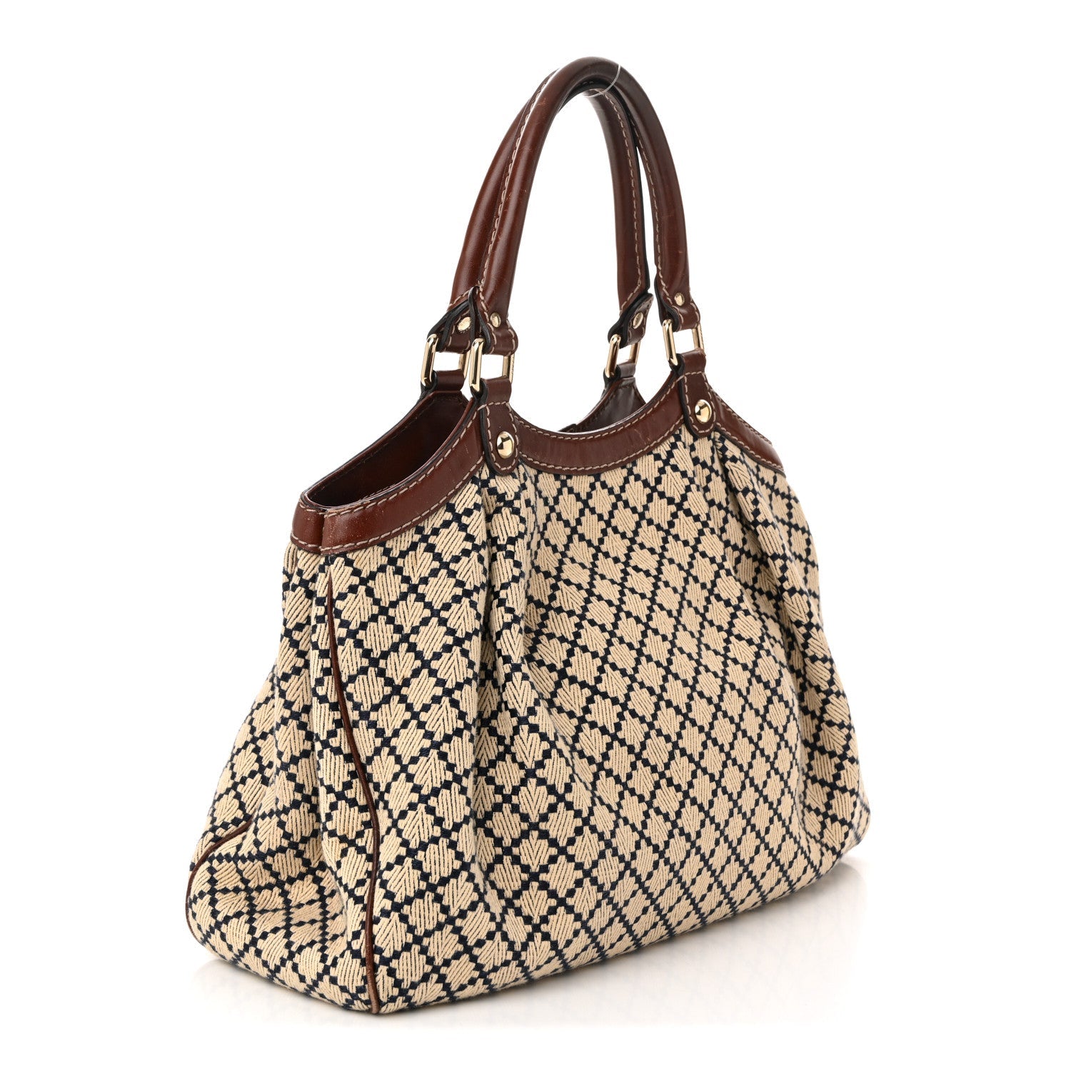 Diamante Medium Sukey Tote Brown