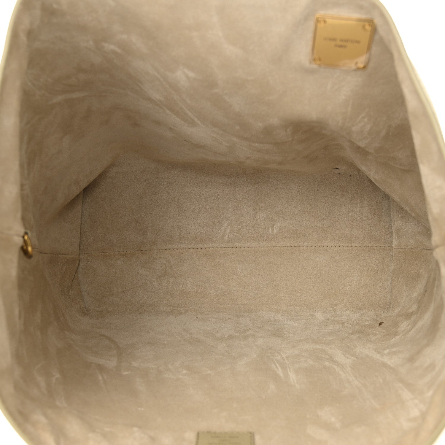 Grained Calfskin Low Key Cabas MM Clay