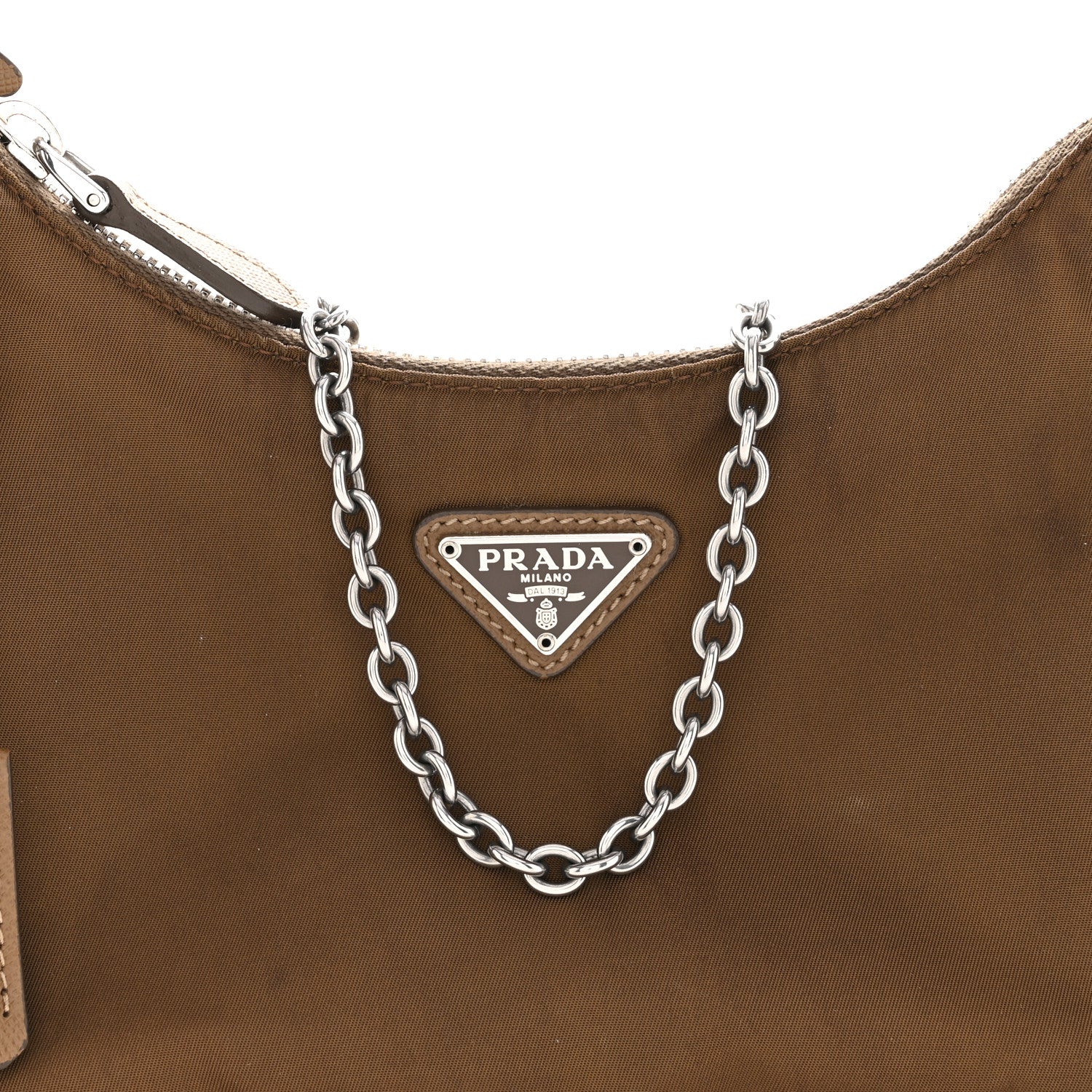 Nylon Re-Edition 2005 Shoulder Bag Cacao