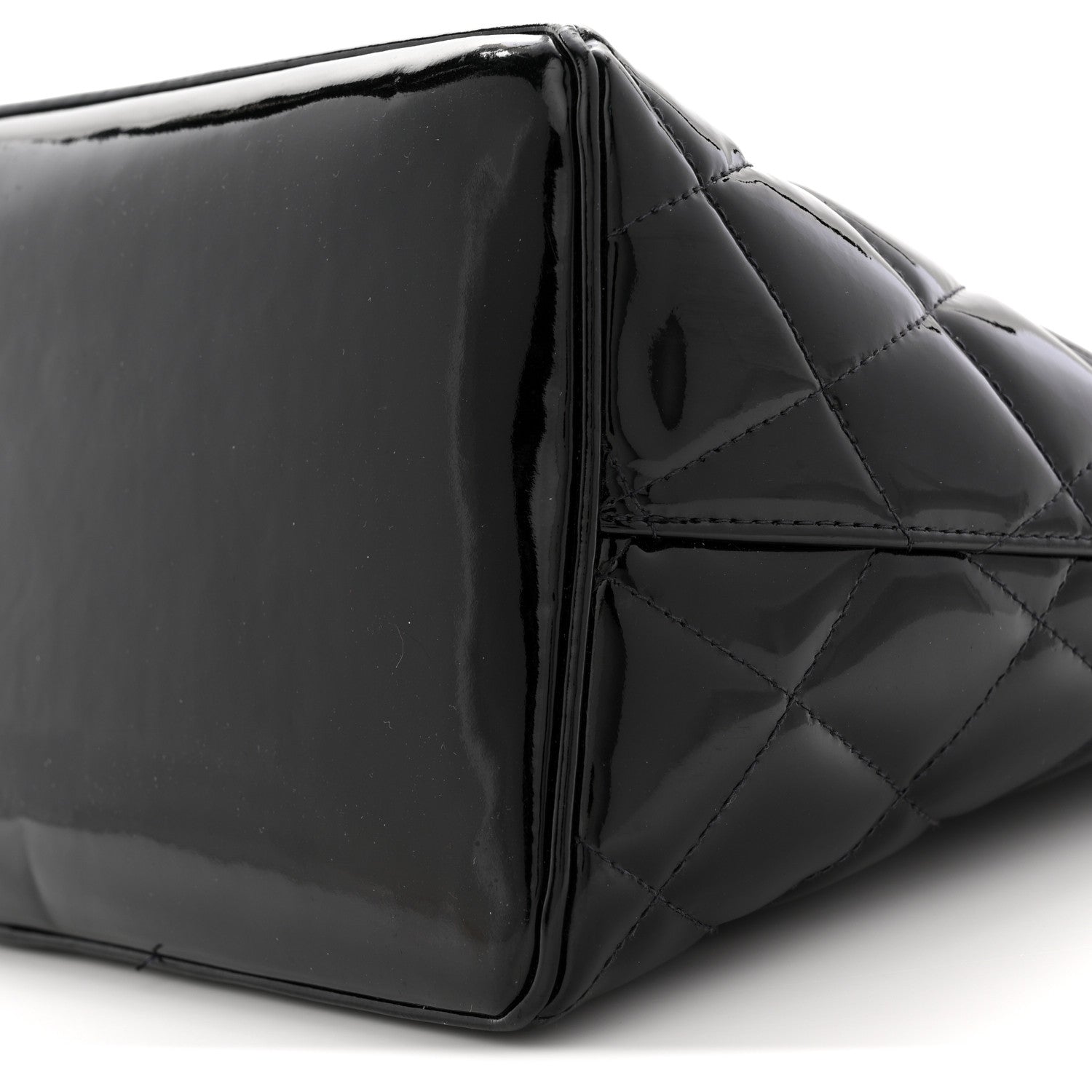 Patent Medallion Tote Black