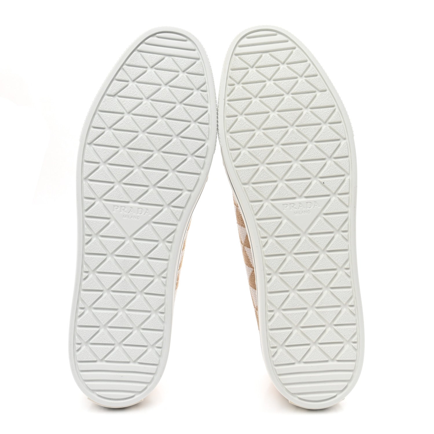 Jacquard Trianglolo Symbole Embroidered Metal Triangle Logo Slip On Sneakers 38 Corda Talco