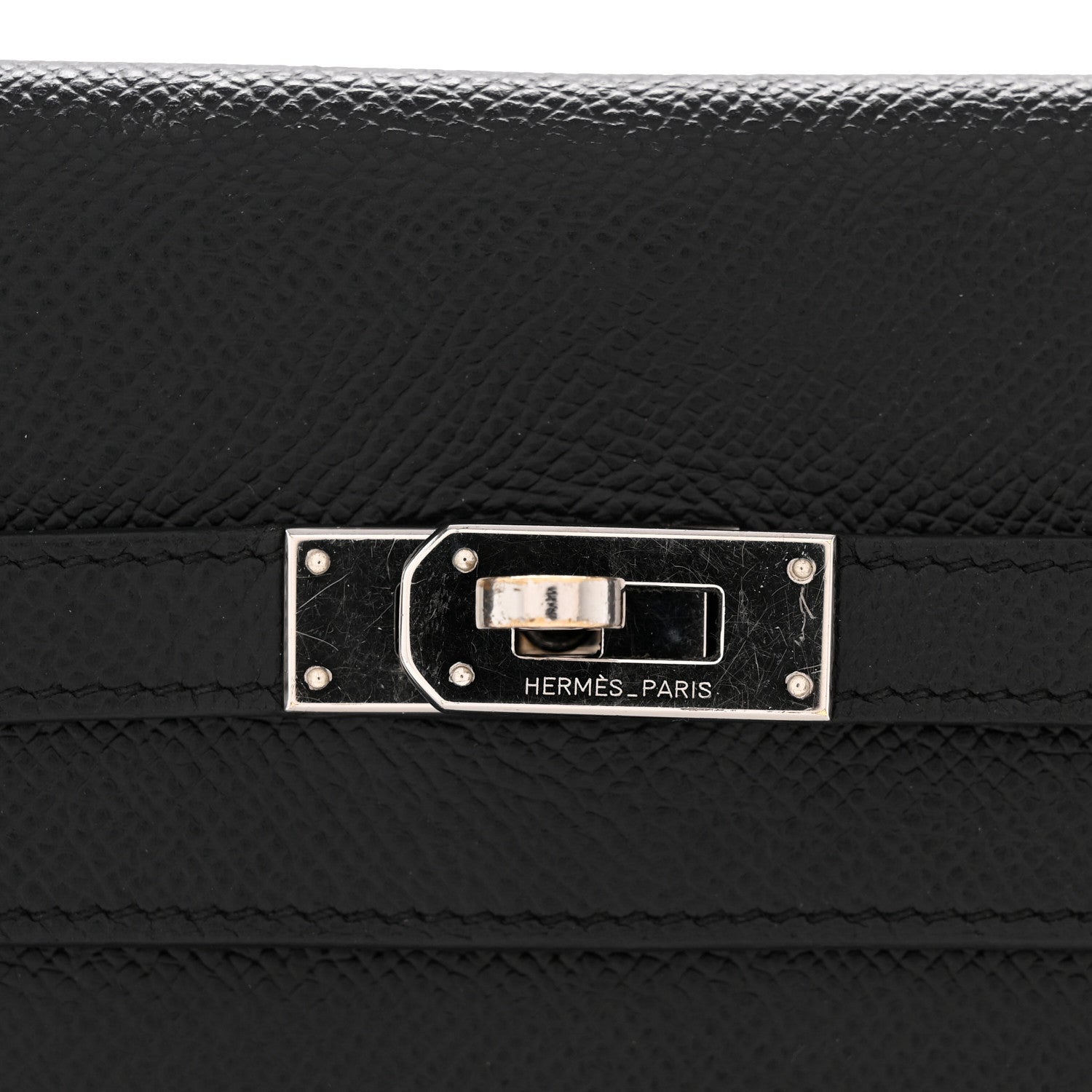 Epsom Kelly Longue Wallet Black