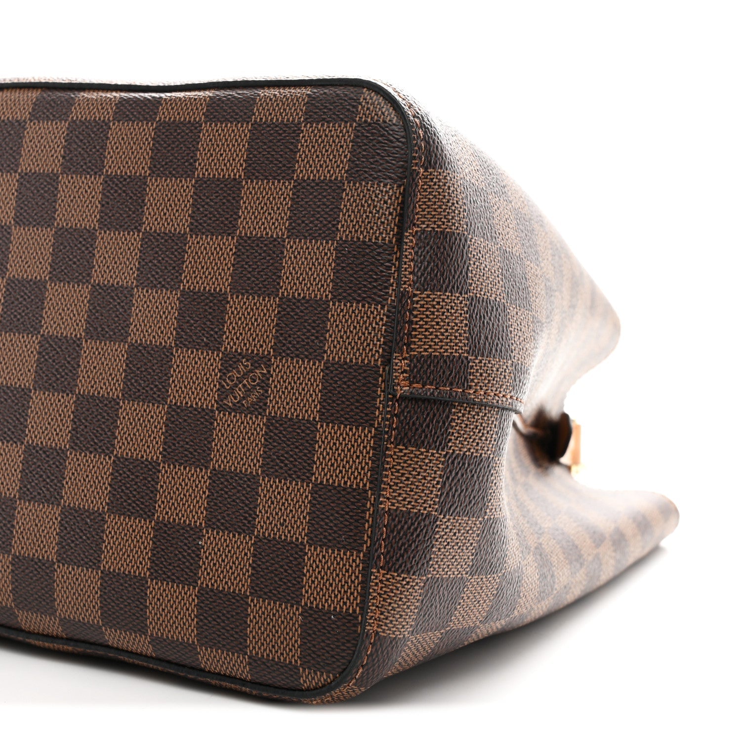 Damier Ebene Neonoe MM Safran