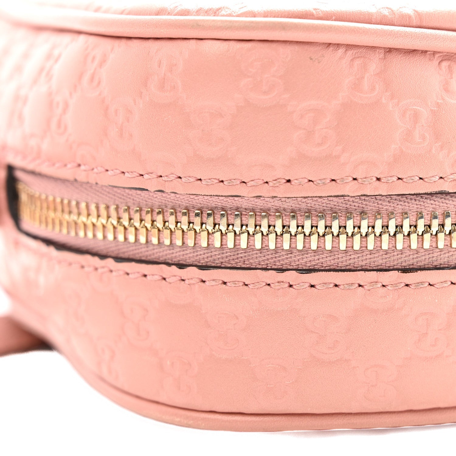Soft Microguccissima Mini Bree Messenger Bag Soft Pink