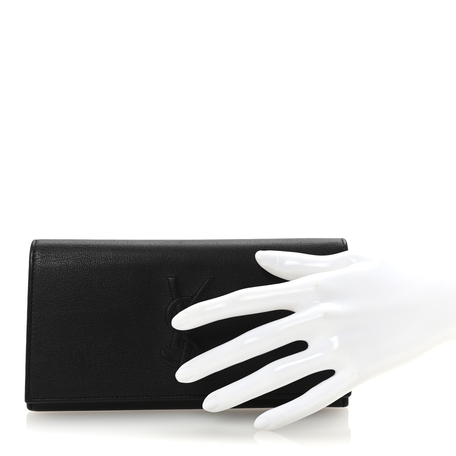 Chevre Belle De Jour Flap Wallet Black