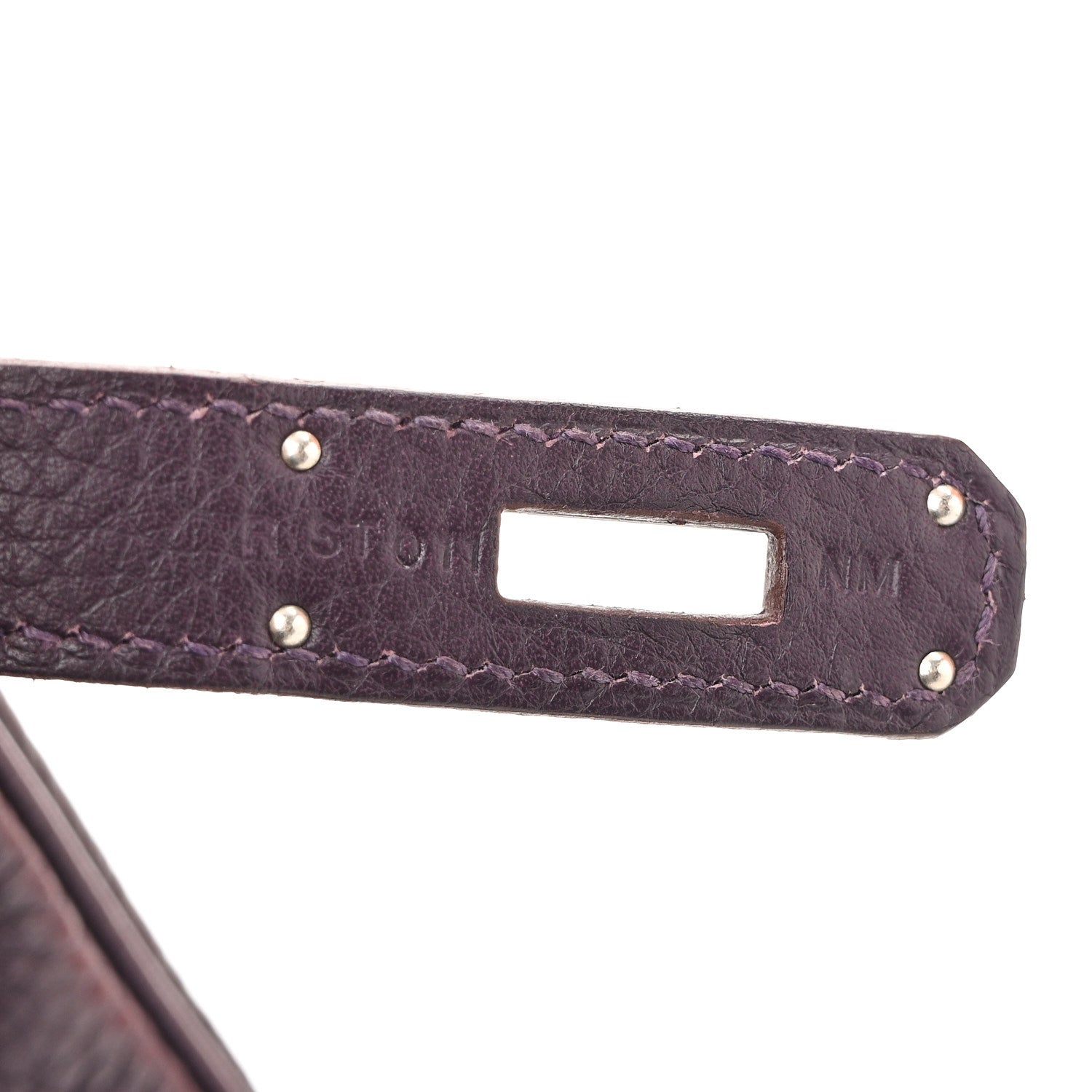 Taurillon Clemence Birkin 35 Raisin