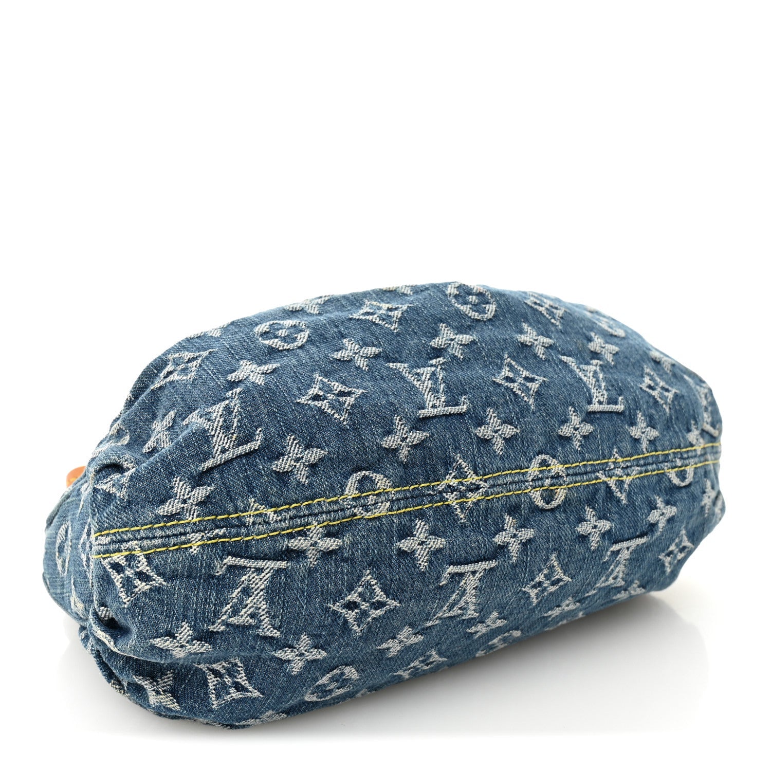 Monogram Denim Pleaty Blue