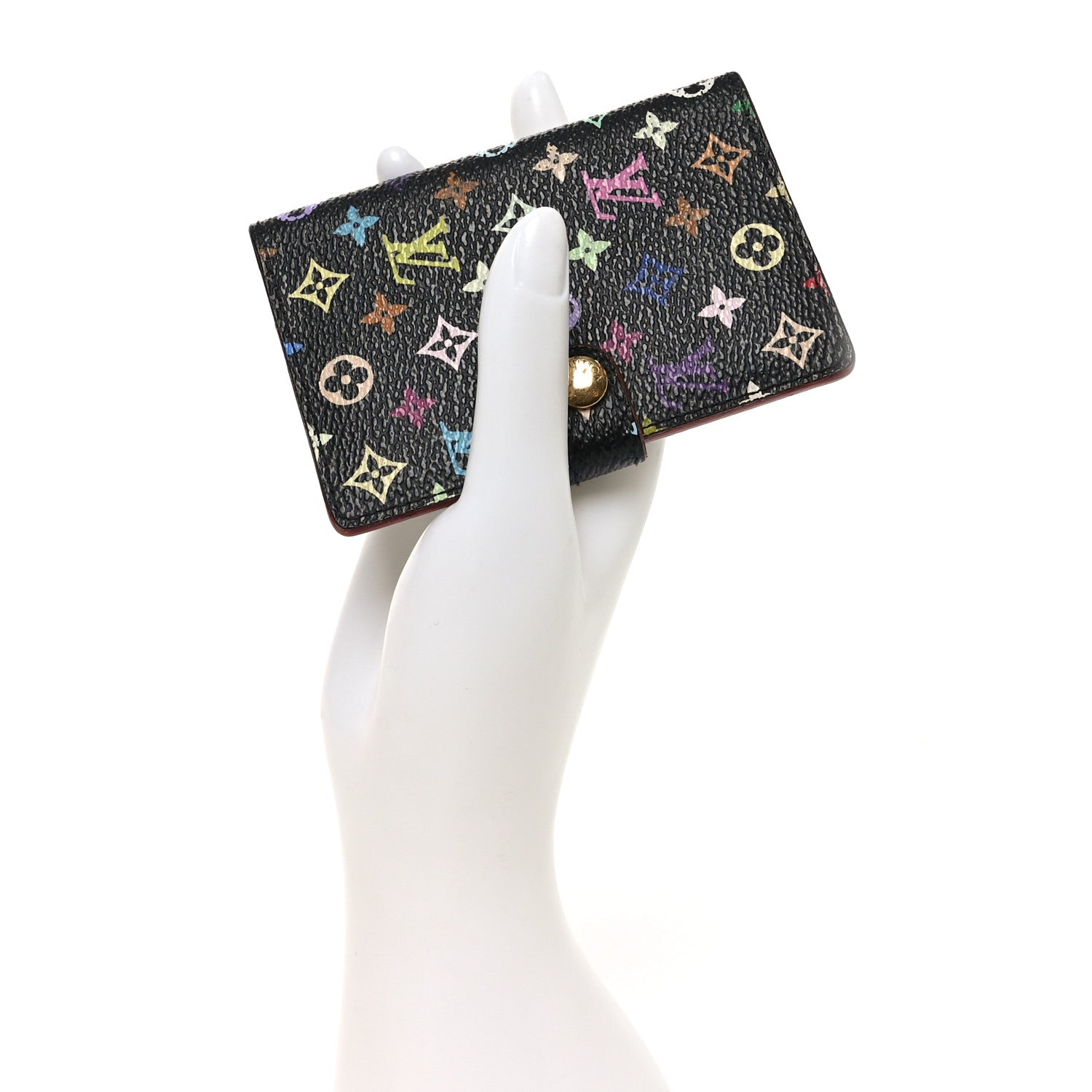 Monogram Multicolor Carnet de Bal Mini Agenda Cover Black
