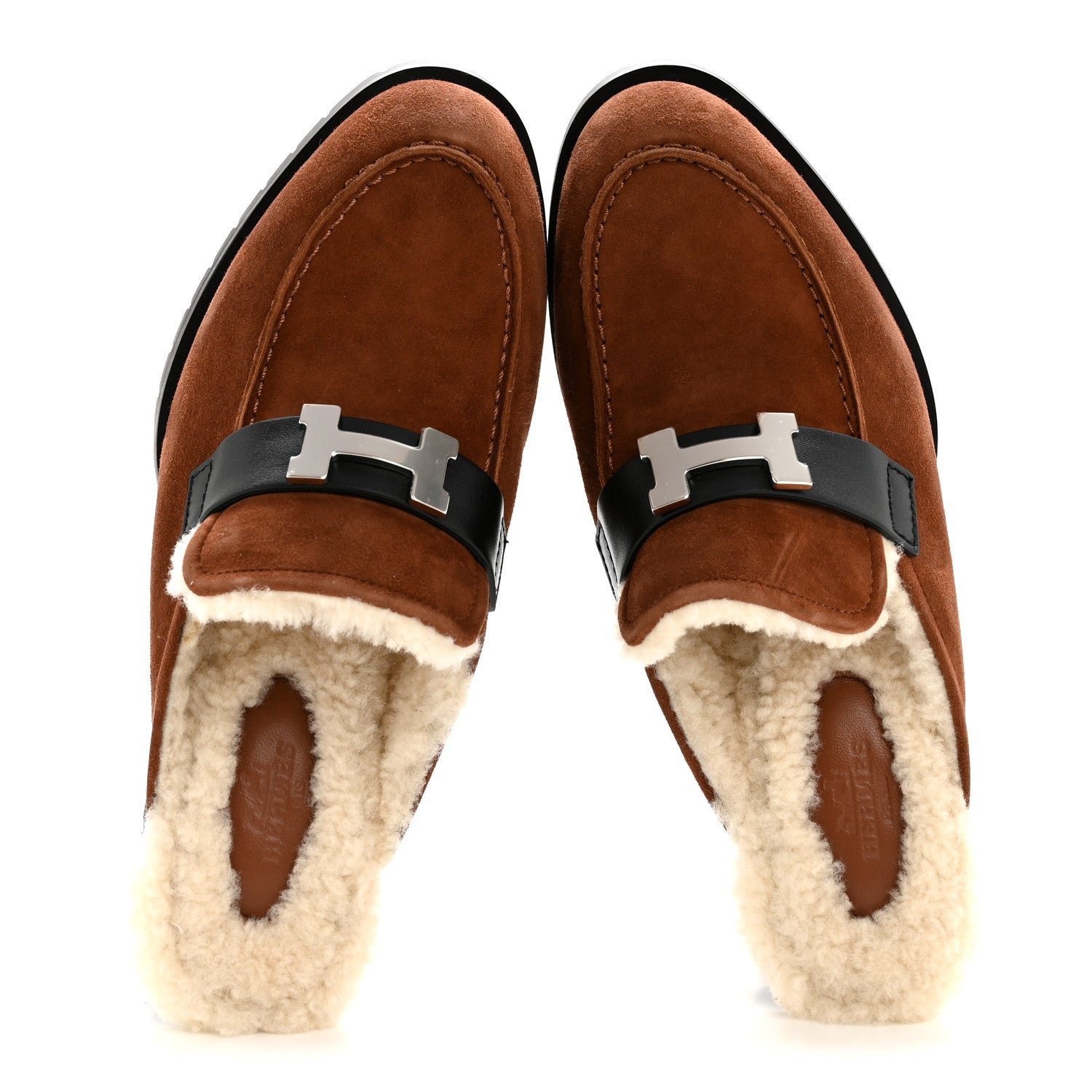 Suede Goatskin Woolskin Flore 60 Mules 36 Multico 36.5 Gold