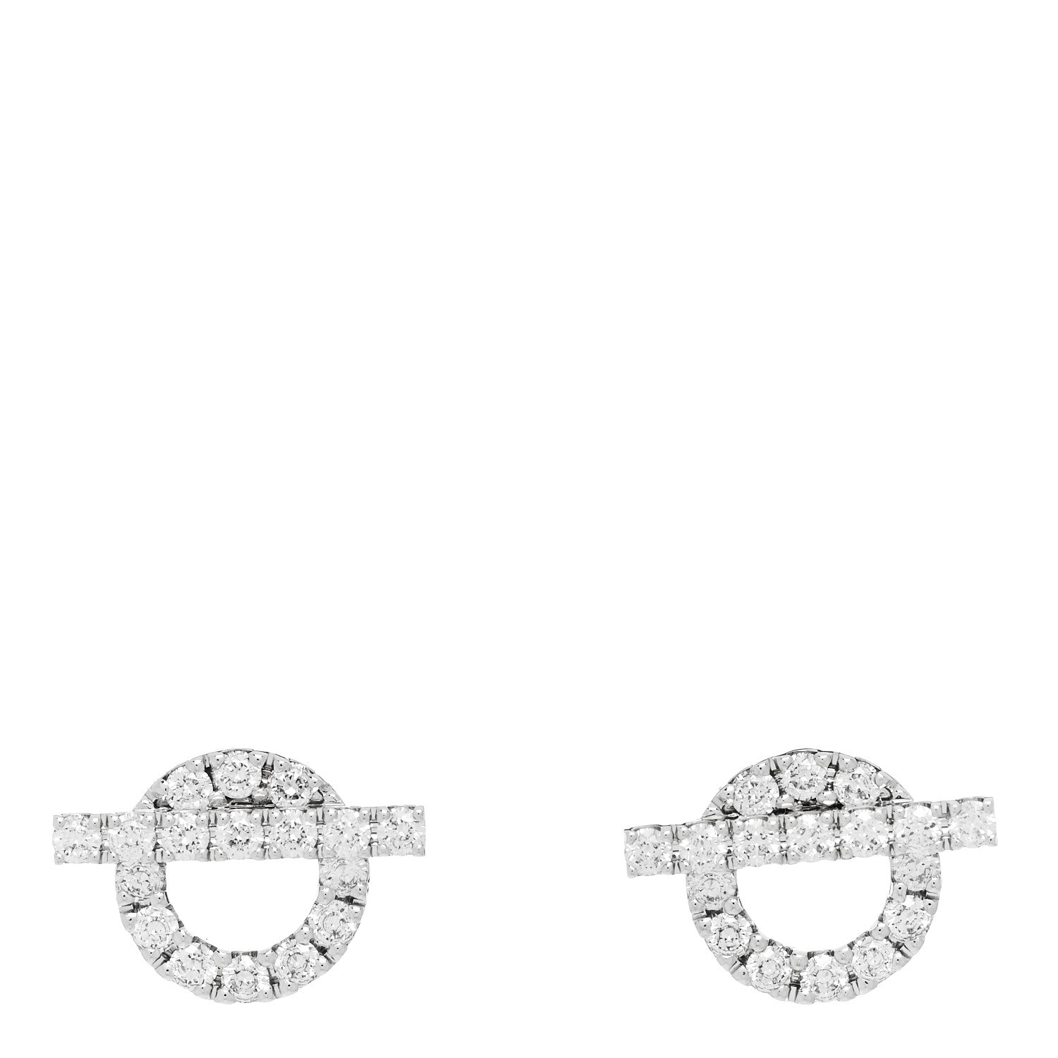 18K White Gold Diamond Finesse Earrings