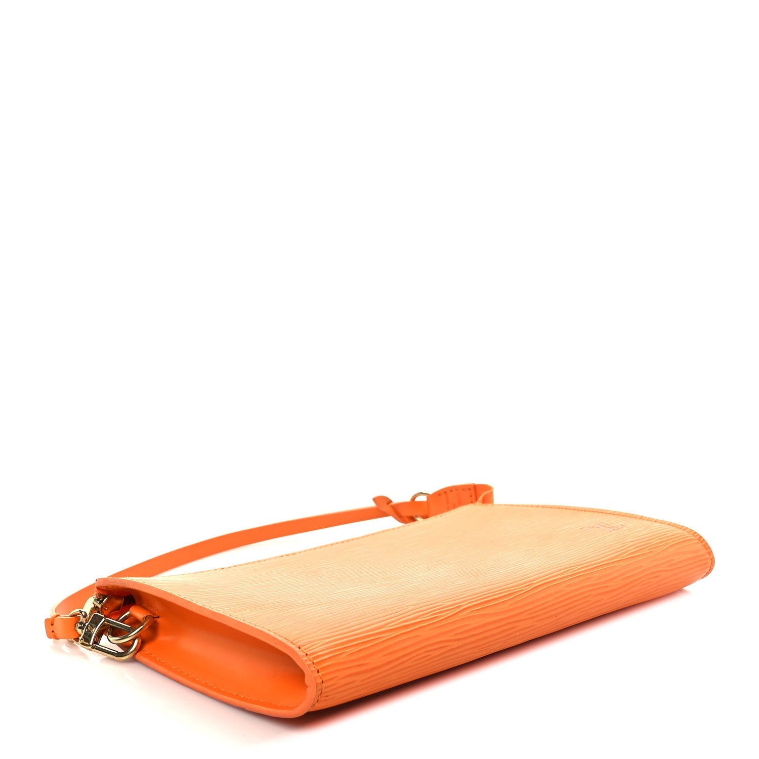 Epi Pochette Accessories 24 Mandarin