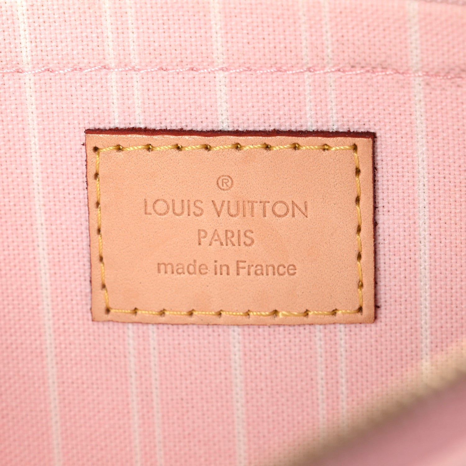 Monogram By The Pool Neverfull MM Pochette Light Pink