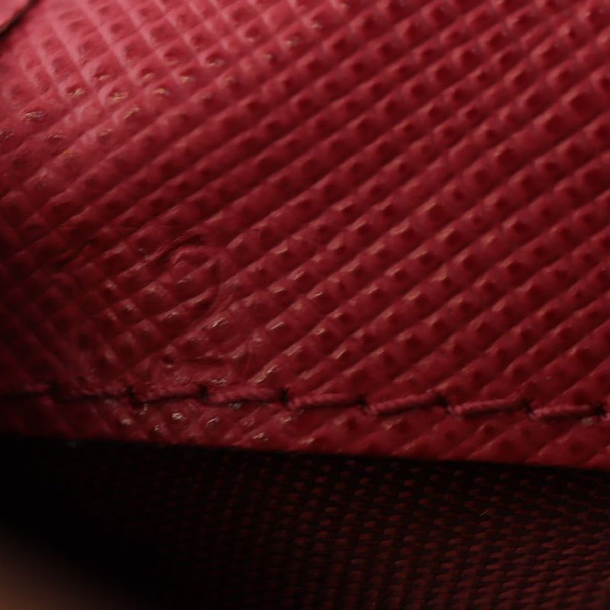 Prada Saffiano Bow Continental Wallet