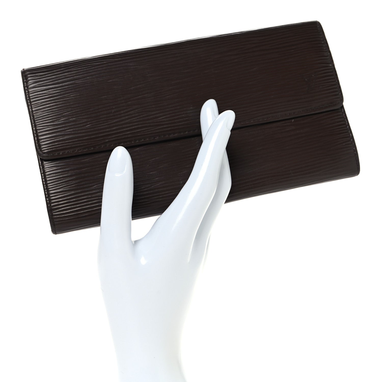 Epi Sarah Wallet Dark Brown
