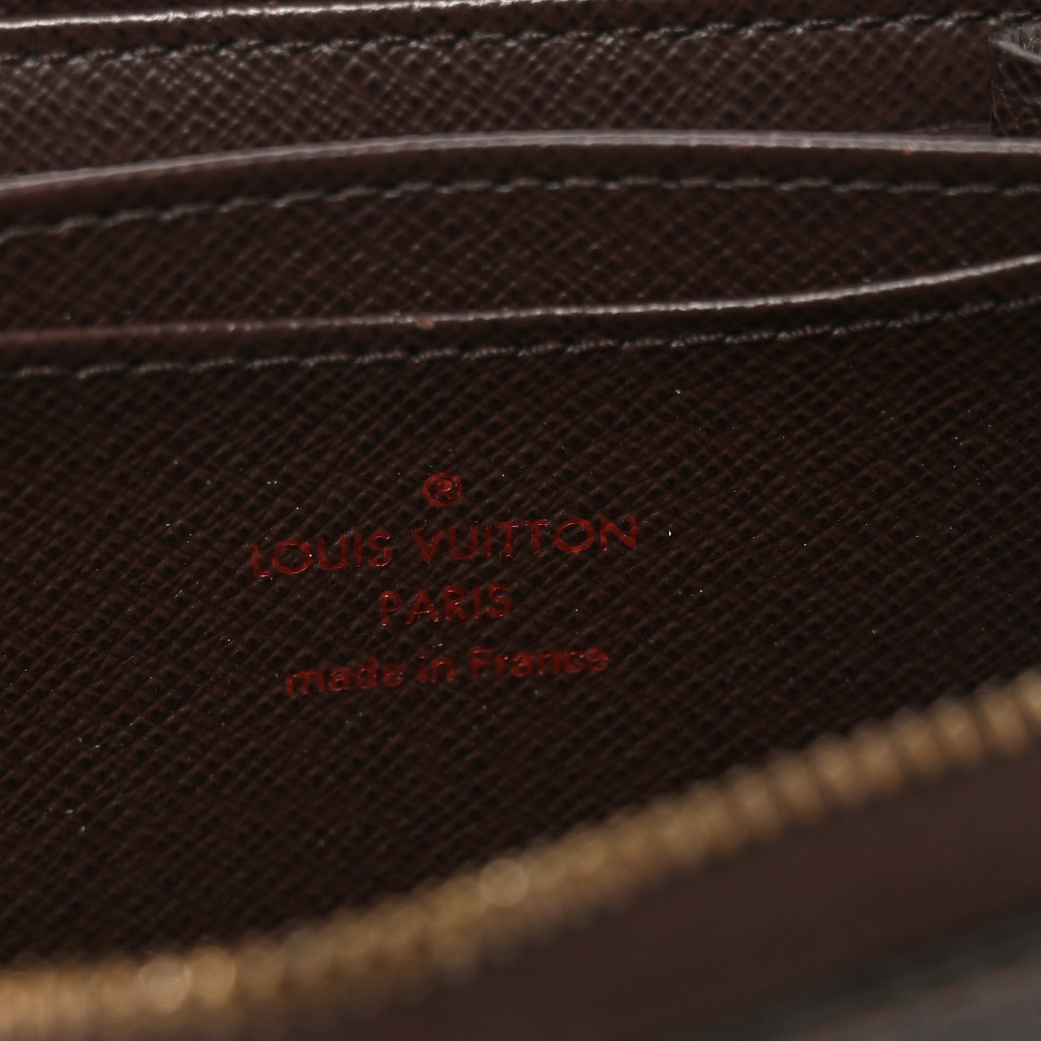 Damier Ebene Zippy Coin Purse