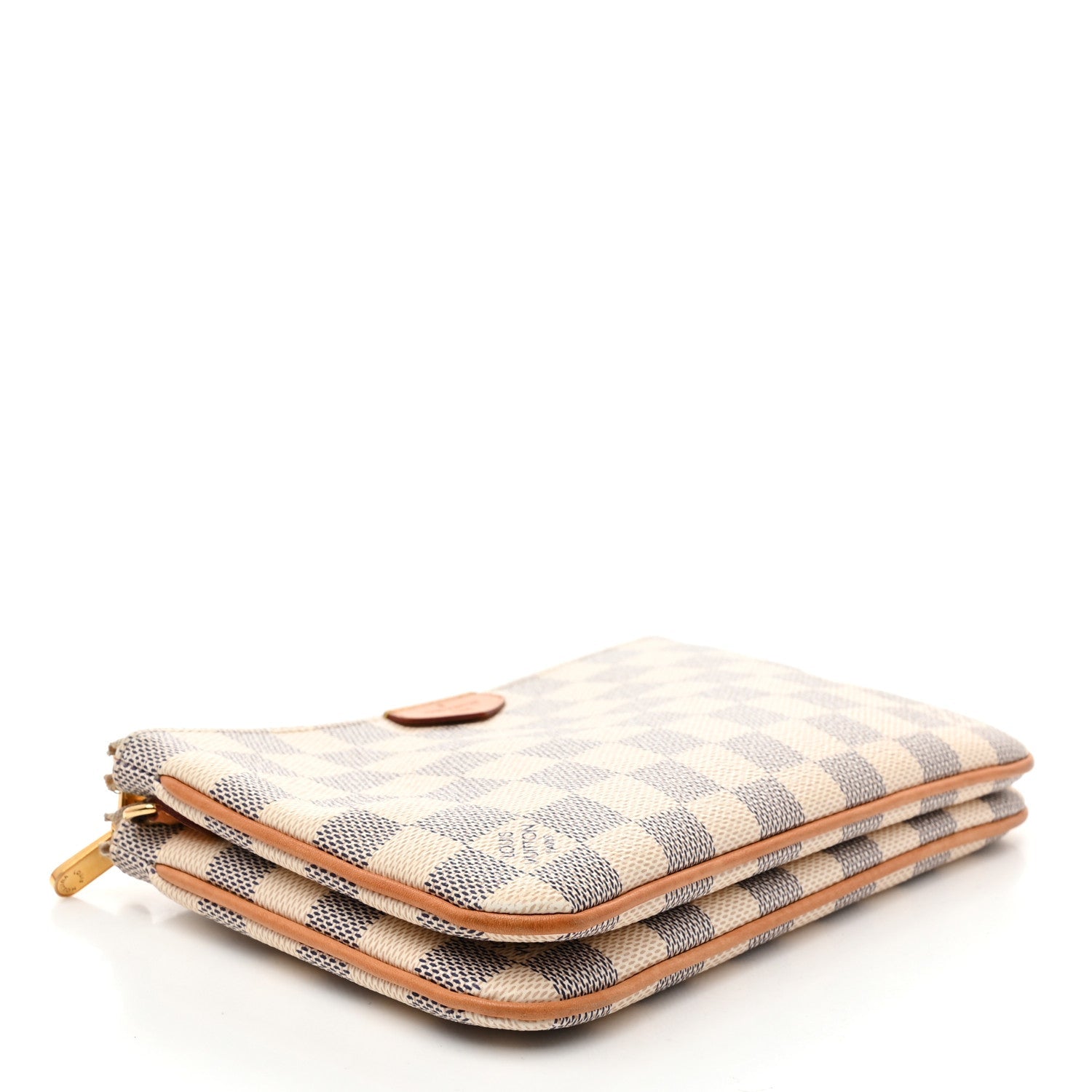 Damier Azur Double Zip Pochette