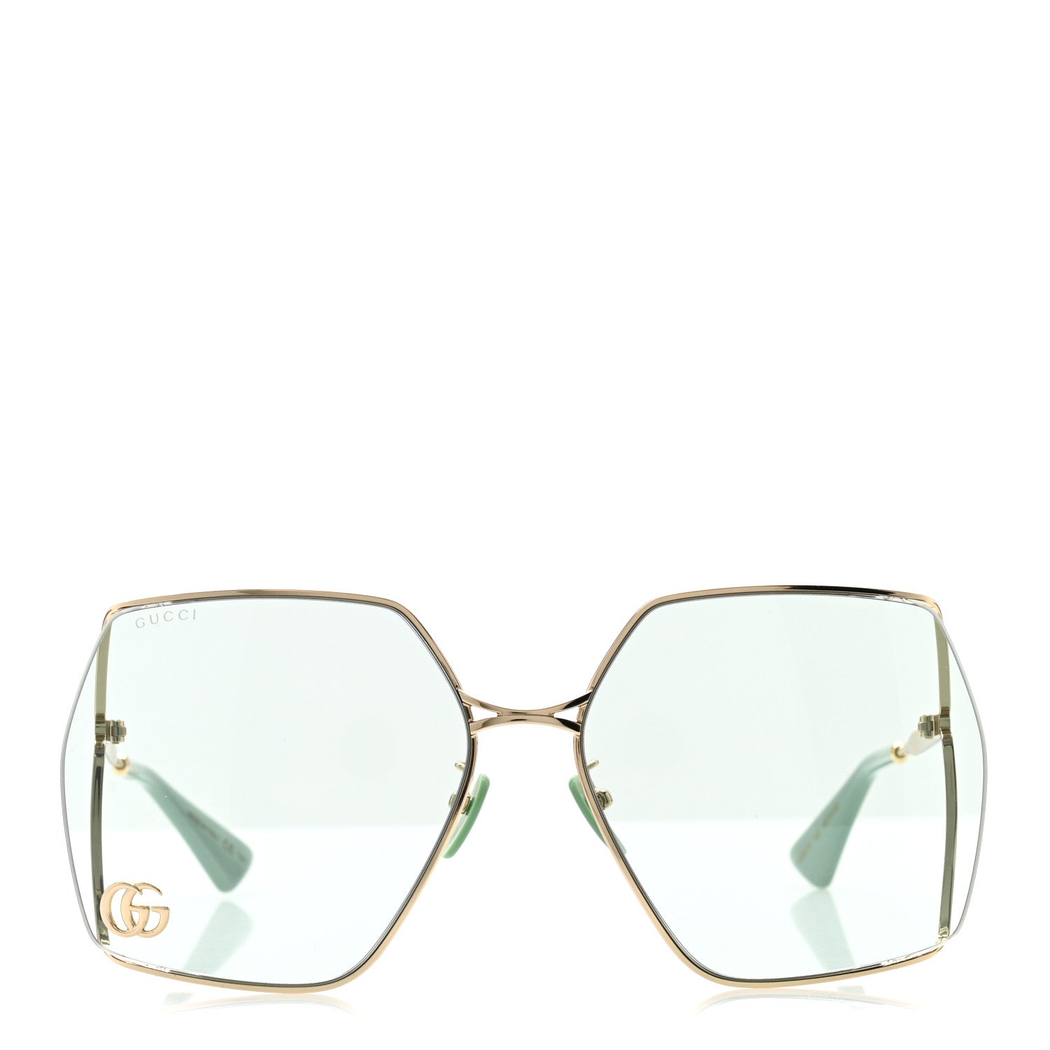 Metal Sunglasses GG0817S Green